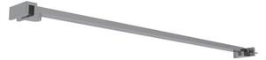 Erga Paris, rohová vzpěra pro sprchové zástěny o tloušťce skla 6(8)mm, délka 45cm, chromová, ERG-V02-PARIS-BAR45-CR