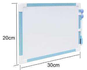 Aga Magnetická tabule 20x30 cm Modrá