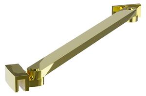 Erga Paris, rohová vzpěra pro sprchové zástěny o tloušťce skla 6(8)mm, délka 35cm, zlatá lesklá, ERG-V02-PARIS-BAR35-GD