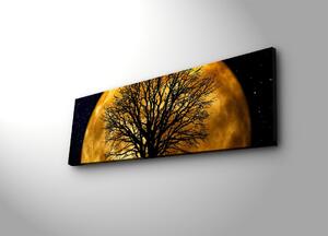 Dekorativní svítící obraz MOON, 30 x 90 cm