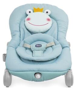 Chicco - Dětské vibrující lehátko s melodií BALLOON Froggy modrá