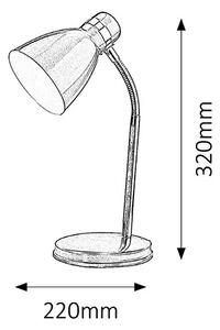 Stolní lampa Rabalux Patric 4206 na 1 žárovku E14 max 40W