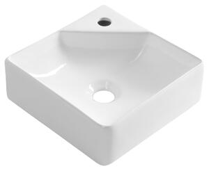 Aqualine Aqualine, NEXA keramické umyvadlo rohové 30x30cm, bílá, NP436