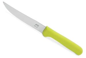 Steakový nůž FACTOTUM, limetkově zelený - Carlo Giannini