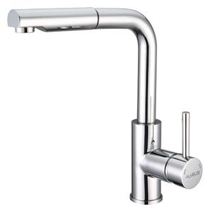 ALVEUS 1135365 - Dřezová baterie s vytahovací sprškou SARA 29,7 cm lesklý chrom