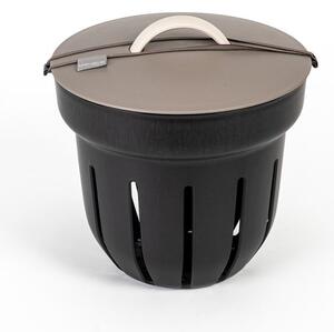 Plastia Vermikompostér do záhonu nízký - taupe