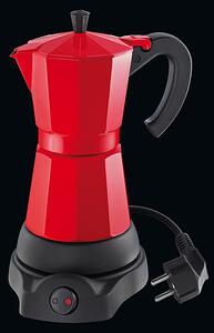 Kávovar elektrický Classico na 6 šálků červený 300 ml - Cilio