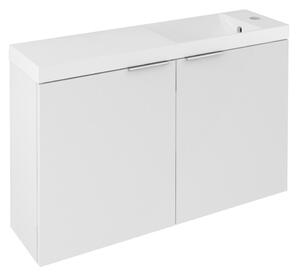 Sapho Sapho, LATUS X umyvadlová skříňka 78,8x50x22cm, bílá, LT110-SET01
