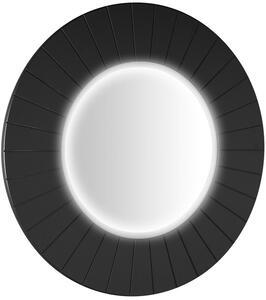 Sapho Sapho, LUMIRO STRIP kulaté zrcadlo s LED osvětlením v rámu, průměr 90cm, carina, LR950-4141S