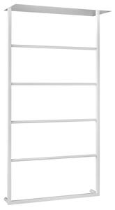 Sapho Sapho, SKA nástěnný držák ručníků s policí 604x1184x252mm, bílá mat, SKA712