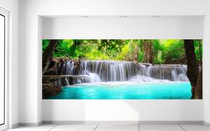 Fototapeta Nádherný vodopád v Thajsku Materiál: Samolepící, Velikost: 268 x 100 cm