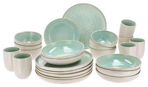 Silvercrest® Jídelní souprava »Porto«, 24dílná. (zelená) (100405453001)
