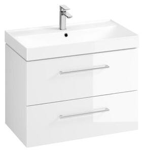 Cersanit Larga, skříňkové úchytky 35cm 2ks, stříbrná, S599-0142