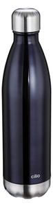ELEGANTE termoláhev 0,75 l, metalicky černá - Cilio