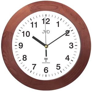 JVD RH2226/41 - Hodiny řízené signálem s dřevěným rámem