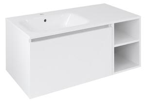 Sapho Sapho, LOREA skříňka 100x46x51, 5cm (70+30Pcm), levá, bílá matná, LE070-3131-L-11
