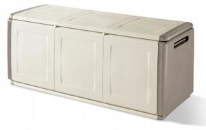 Artplast Plastový odkládací box s víkem 1380 x 570 x 530 cm béžový