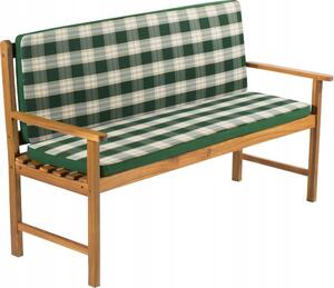 Polštář Fieldmann 110 x 44 x 5 zelený