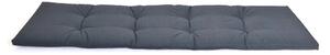 Rojaplast 16242 poduška na lavici tmavě šedá 162 x 42 cm
