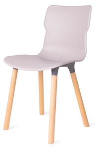 Židle Duo wood Stone 50,3 x 46,3 x 80,9 cm