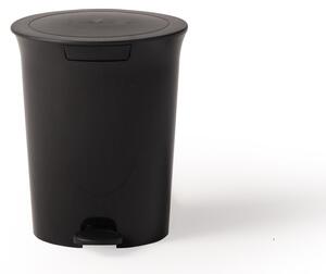 Pedálový odpadkový koš 5 l, černá