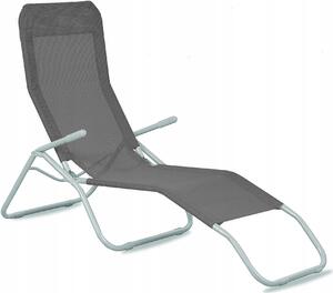 Zahradní lehátko Aga Siesta MC372171G šedé