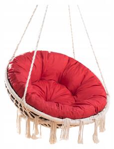 Polštář Hobbygarden 92 x 92 x 8 červený