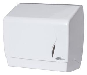BISK Erga, nástěnný dávkovač na utěrky, bílá, ERG-00344