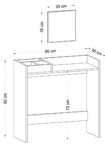 Toaletní stolek Minion (bílá). 1088340