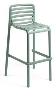 Nardi Plastová barová židle DOGA Odstín: Marsala - Červená