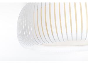 Stropní svítidlo STRIPES 2xE27/40W/230V pr. 55 cm bílá/krémová