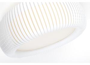 Stropní svítidlo STRIPES 2xE27/40W/230V pr. 55 cm bílá/krémová
