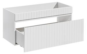 COMAD Závěsná skříňka pod umyvadlo - ICONIC 82-100 white, šířka 100 cm, matná bílá