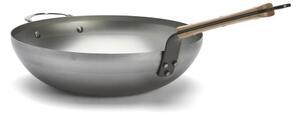 De Buyer 5717.32 - Pánev Wok MINERAL B BOIS 32 cm