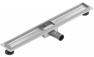 Mexen Flat nerezový sprchový žlab 70 cm - tělo žlabu bez krytu, 1015070
