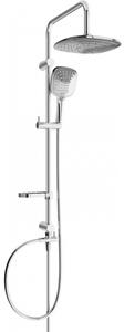 Mexen sprchový set X17 s horní hlavicí 24cm, chrom, 798171791-00