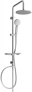 Mexen sprchový set T40 s horní hlavicí 22 cm, grafitová, 798404093-66