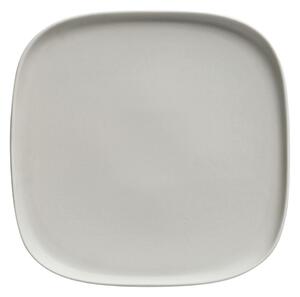 Čtvercový mělký talíř Elemental 23 x 23 cm šedý - Maxwell&Williams