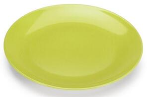 COLOURS Servírovací talíř Limetkově zelený-Carlo Giannini (Kameninový talíř 31 cm Limetkově zelený - Carlo Giannini)