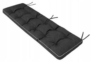 Polštář Hobbygarden 50 x 150 x 8 černý