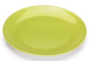 COLOURS Mělký talíř 6ks Limetkově zelený - Carlo Giannini (Kameninový talíř set 6 ks Limetkově zelený - Carlo Giannini)