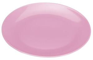 COLOURS Mělký talíř 6ks růžová - Carlo Giannini (Kameninový talíř set 6 ks růžová - Carlo Giannini)
