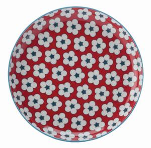 Dezertní talíř Cotton Bud 18,5 cm červený - Maxwell&Williams