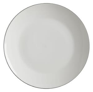 Porcelánový mělký talíř White Basics EDGE 23 cm - Maxwell&Williams