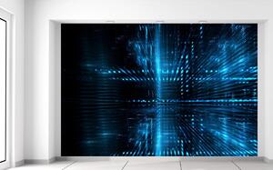 Fototapeta Modrý kyberprostor Materiál: Vliesová, Velikost: 200 x 135 cm