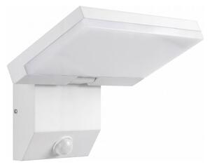 LED Venkovní nástěnné svítidlo se senzorem LED/18W/230V IP44 bílá