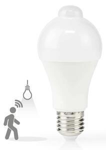 Nedis LBPE27A601-LED Žárovka se senzorem pohybu a soumr. A60 E27/4,9W/230V 3000K