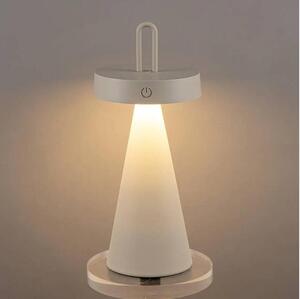 LED Stm. venk. nab. dotyková stolní lampa HALO LED/1,5W/3,7V 3000 mAh IP44 šedá