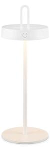 LED Stm. venk. nab. dotyková stolní lampa SHINE LED/1,5W/3,7V 3000 mAh IP44 bílá