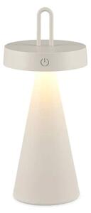 LED Stm. venk. nab. dotyková stolní lampa HALO LED/1,5W/3,7V 3000 mAh IP44 šedá